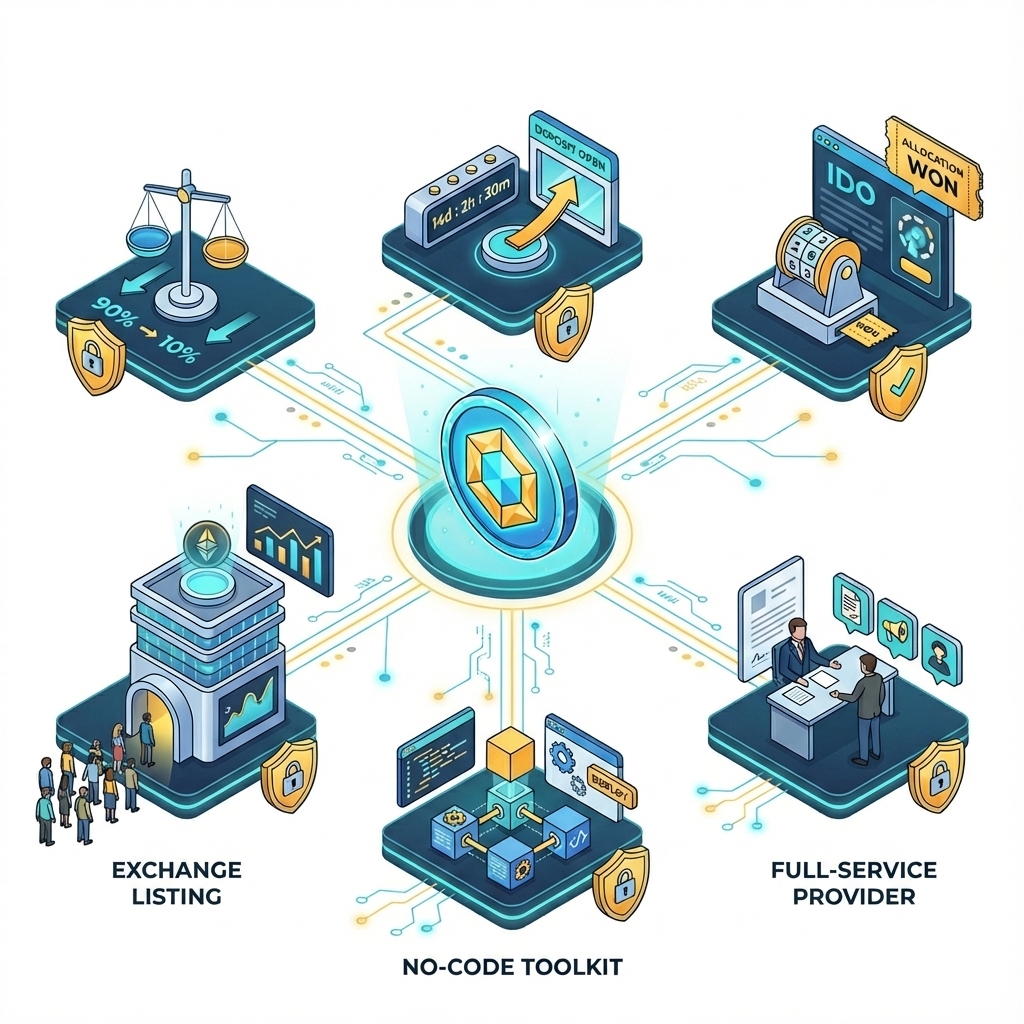 DeFi Token Launch Frameworks: LBP vs IDO vs Fair Launch