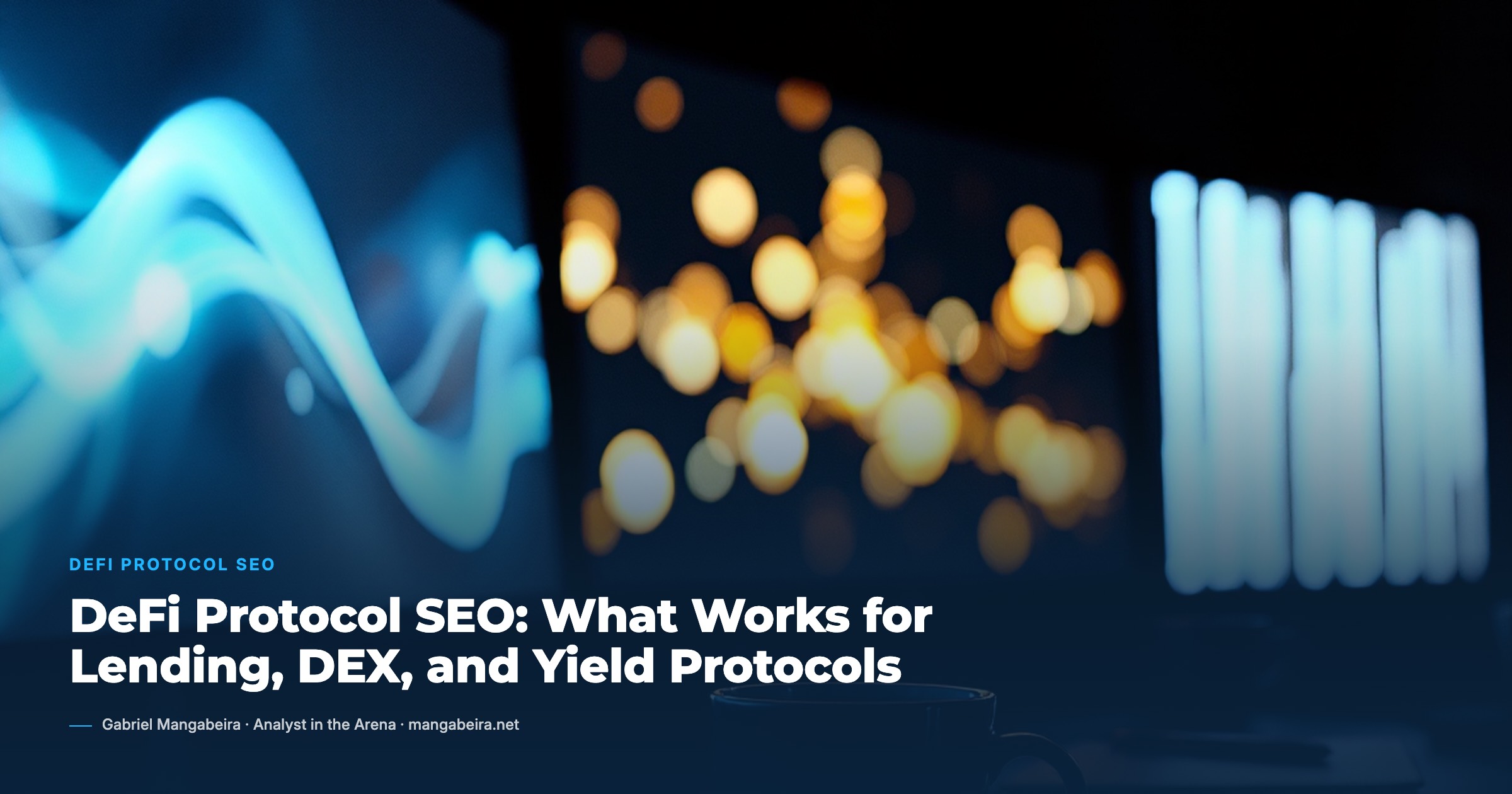 SEO para protocolos DeFi: qué funciona en lending, DEX y yield